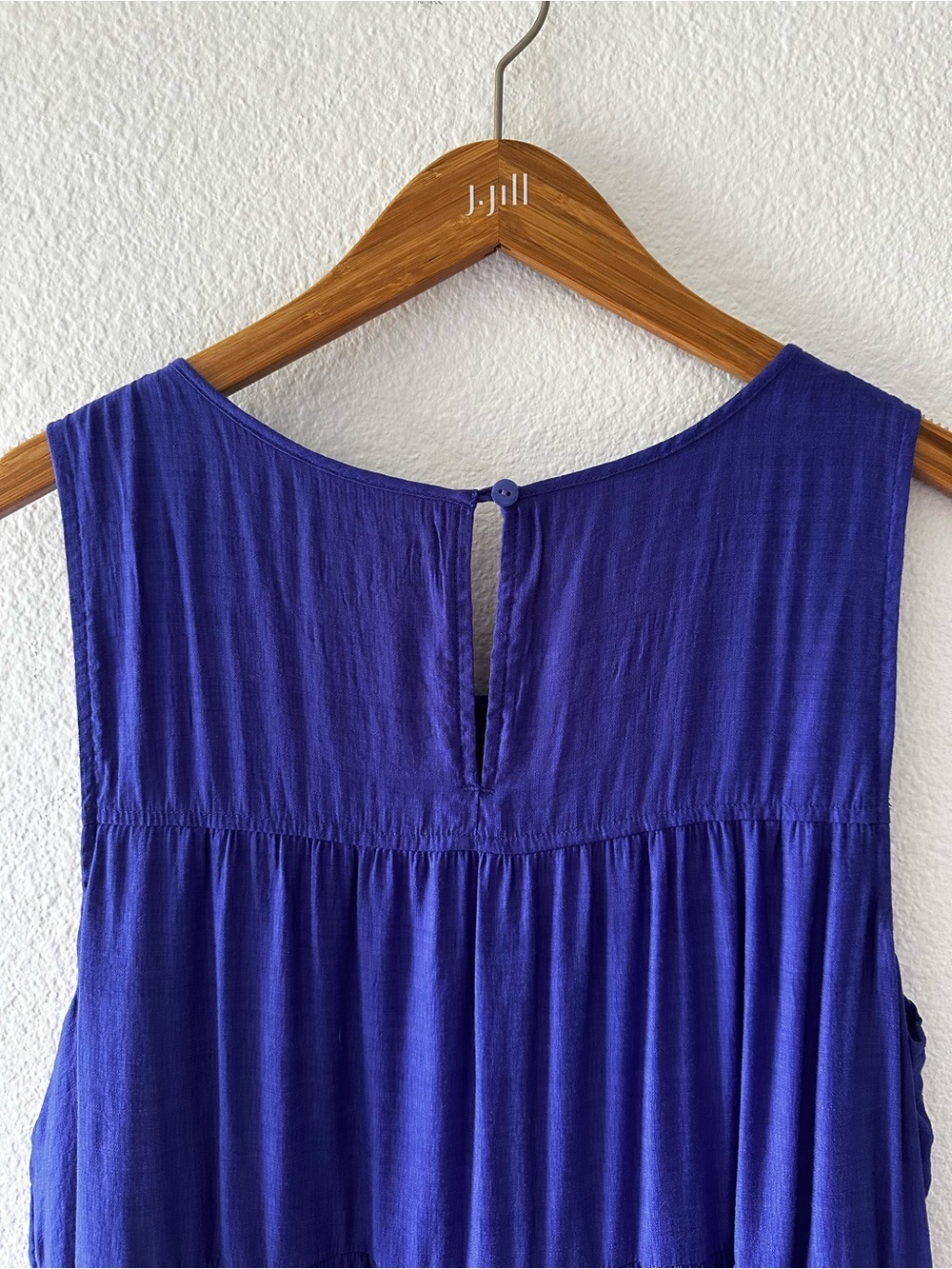 J. Jill Sleeveless Maxi Dress in Royal Blue - Picture 3 of 4